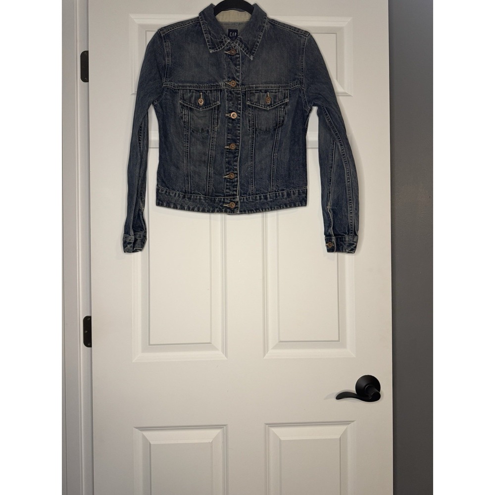 Gap Denim Jean Jacket Small Blue